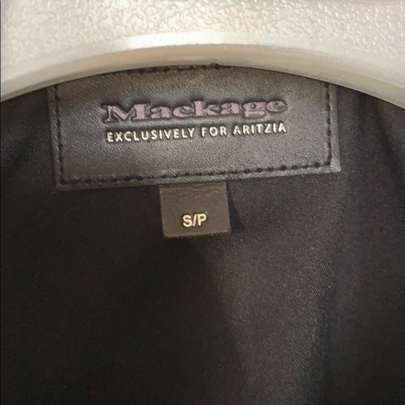 Aritzia Mackage Kenya Metallic Leather Jacket - Picture 4 of 6